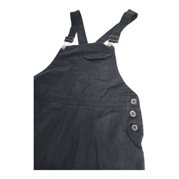 Atmos&Here Bobbie Overalls Australian Brand Size US 6 (AU 10) Cotton Black Relax - Picture 13 of 14